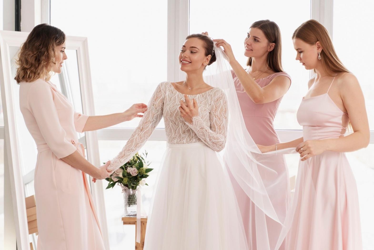 Elegant wedding ceremony setup with beautiful floral arrangements